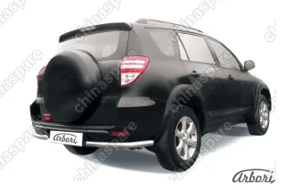 Уголки d57 Arbori нерж. сталь для Toyota RAV4 Long 2009-2014