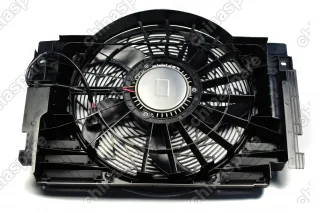 Вентилятор кондиционера BMW X5 E53 (с кожухом и модулем)