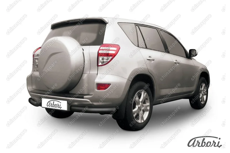 Уголки d76 Arbori черн. для Toyota RAV4 2009-2014