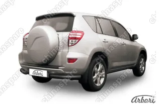 Уголки d76 Arbori черн. для Toyota RAV4 2009-2014