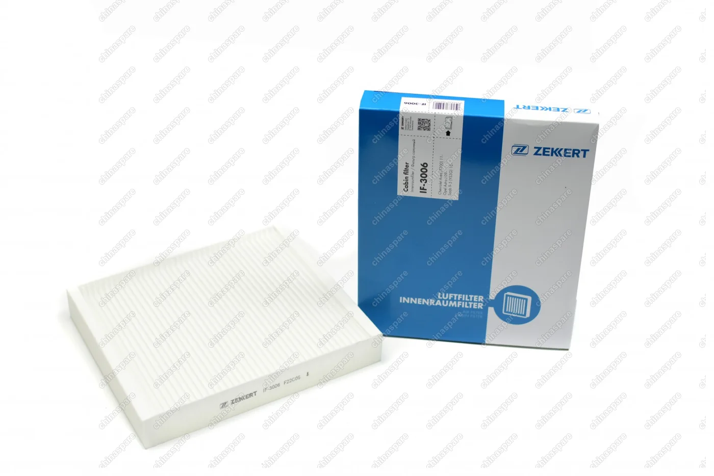 Фильтр салона «Zekkert» Chevrolet Cruze J300, Aveo T300, Orlando / Opel Astra J