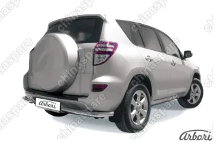 AFZDATR41015 Защита заднего бампера "уголки" Arbori d57 TOYOTA RAV-4 2010-2012