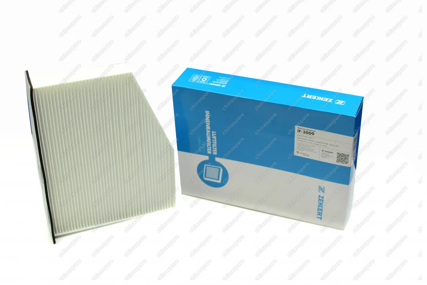 Фильтр салона «Zekkert» Audi A3 II 03-, Q3 11 / Skoda Octavia 1Z, Superb 3T 08-, Yeti 09- / Volkswagen Golf III