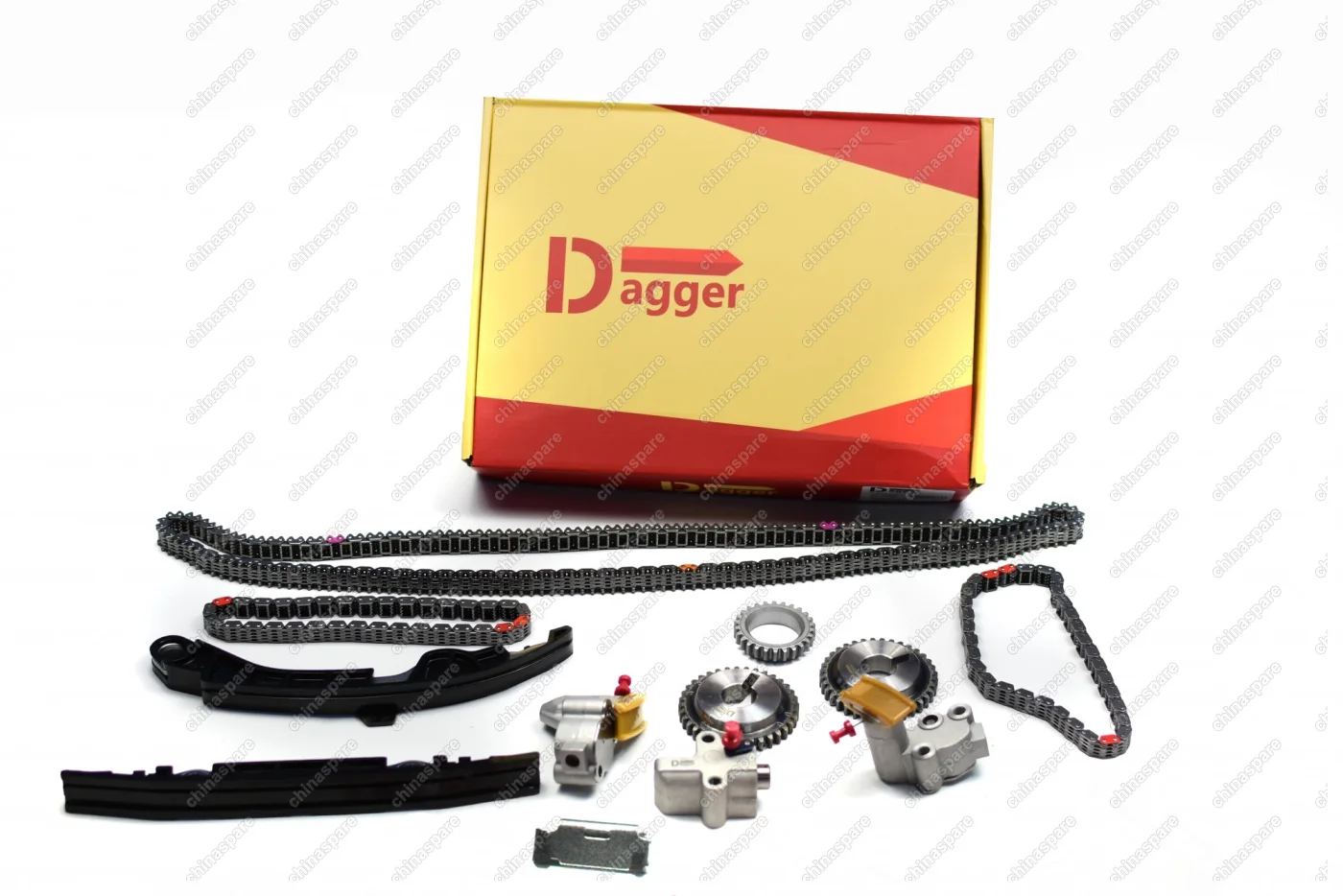 Комплект для замены цепи ГРМ «Dagger» Nissan VQ25DE VQ35DE