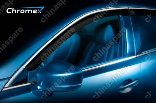1521411202 Сетка на бампер внешняя для TOYOTA RAV 4 2011-2013, хром, 20 мм (сота)