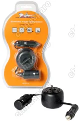 ASP-3L-13 Прикуриватель-удлинитель на катушке 3м, 5А
