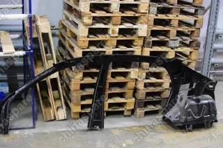 Боковина кузова правая (без порога и заднего крыла) Brilliance M2