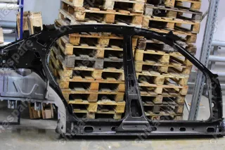 Боковина кузова левая (без заднего крыла) Brilliance M2