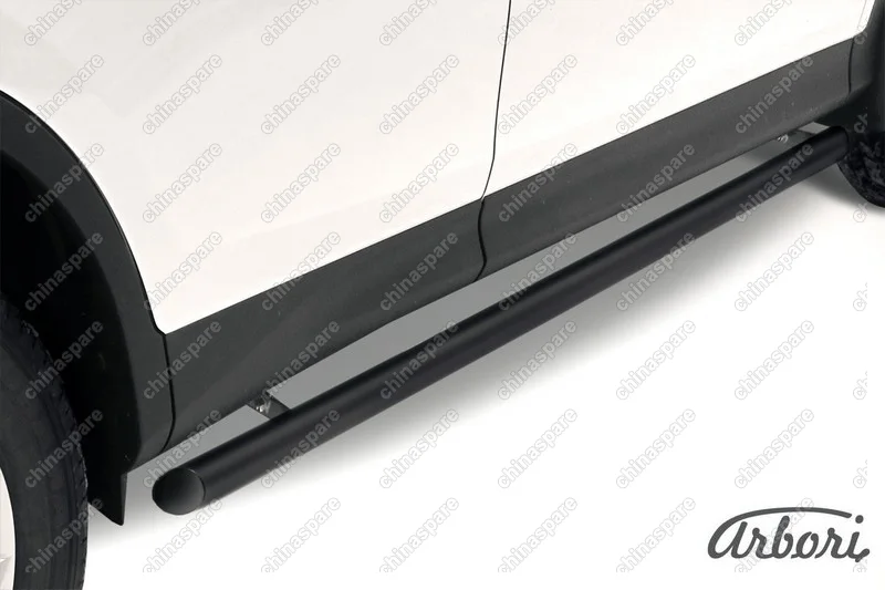 Защита порогов d57 труба Arbori черн. для TOYOTA RAV4 2013-2015