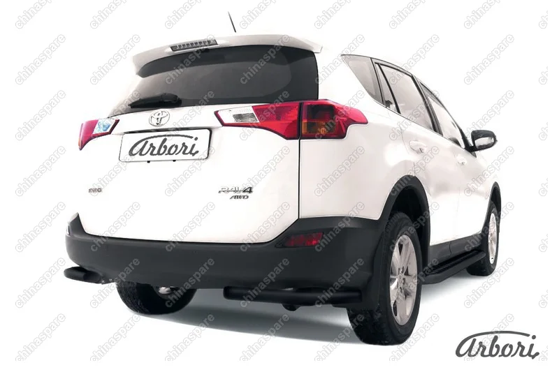 Уголки d57 Arbori черн. для TOYOTA RAV4 2013-2015