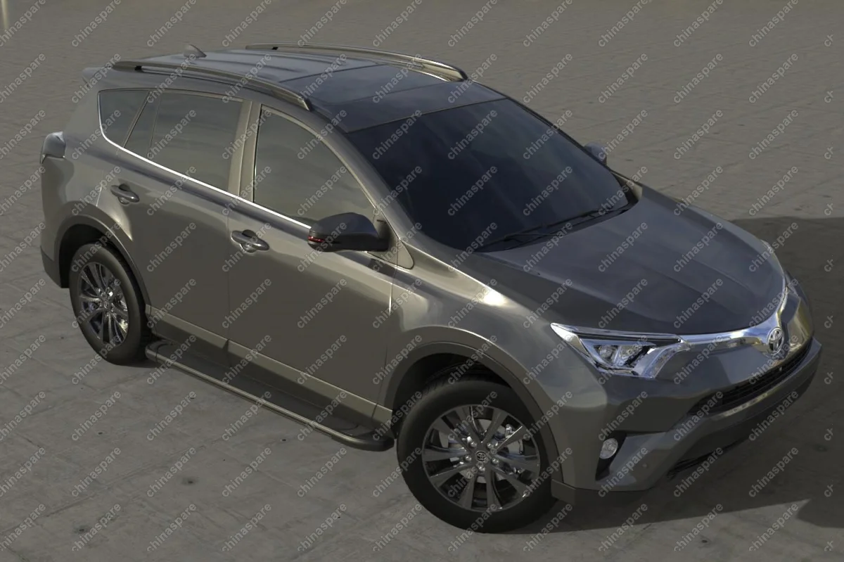 Комплект алюминиевых порогов Arbori Optima Black 1700 для TOYOTA RAV4 2015-нв