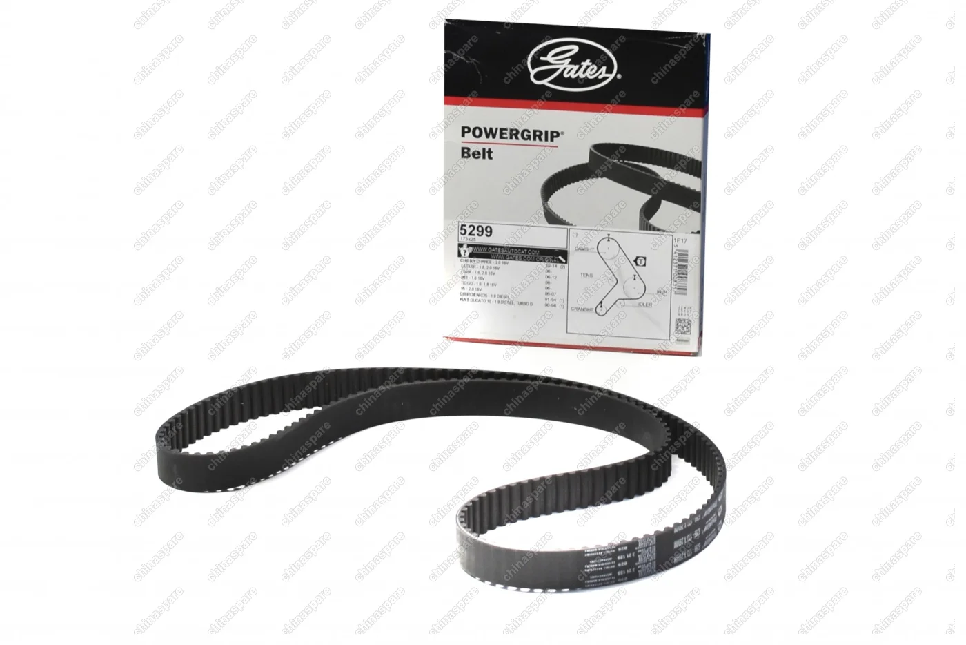 Ремень ГРМ «Gates» Chery Fora, Tiggo 1,6-2,0