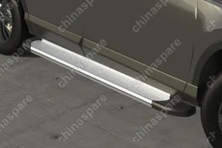 Комплект алюминиевых порогов Arbori Optima Silver 1700 для TOYOTA RAV4 2015-нв