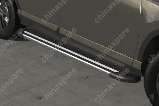 Комплект алюминиевых порогов Arbori Luxe Silver 1700 для TOYOTA RAV4 2015-нв