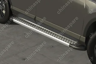 Комплект алюминиевых порогов Arbori Standart Silver 1700 для TOYOTA RAV4 2015-нв