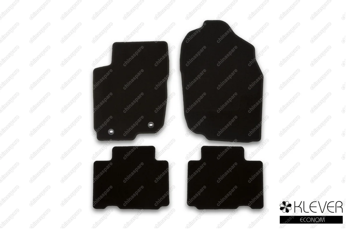 KLEVER01489901200k Коврики в салон Klever Econom TOYOTA Rav 4, 2015->, кросс., 4 шт. (текстиль)