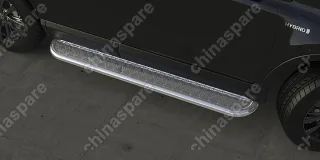 Защита порогов d57 с листом усиленная Arbori нерж. сталь для TOYOTA RAV4 2015-нв