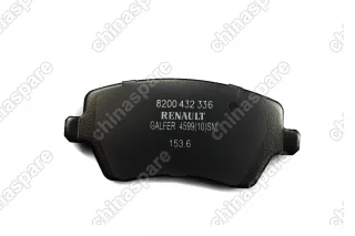 Колодки тормозные передние Renault Clio III, Duster I, Logan I