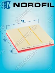 Фильтр воздушный «Nordfil» Chevrolet Cruze 09, Chevrolet Orlando / Opel Astra J