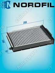 Фильтр салона (угольный) «Nordfil» Renault Megane II