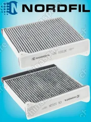 Фильтр салона (угольный) «Nordfil» Mitsubishi Lancer 9 03-07 / L200 04-15 / Pajero Sport 08-