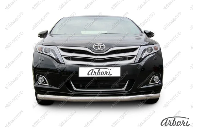 AFZDATVEN02 Защита переднего бампера d76 Arbori нерж. сталь для Toyota VENZA 2012-2017
