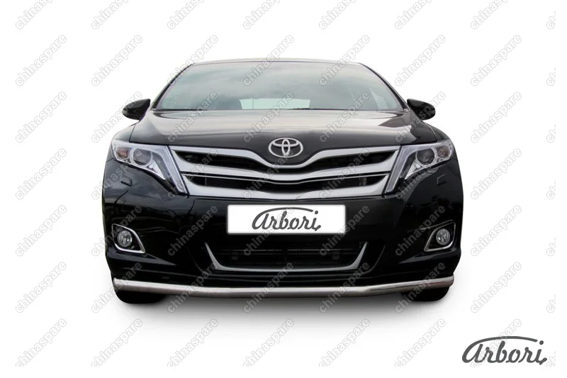 AFZDATVEN04 Защита переднего бампера d57 Arbori нерж. сталь для Toyota VENZA 2012-2017