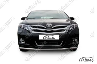AFZDATVEN04 Защита переднего бампера d57 Arbori нерж. сталь для Toyota VENZA 2012-2017