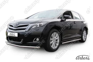 AFZDATVEN04 Защита переднего бампера d57 Arbori нерж. сталь для Toyota VENZA 2012-2017