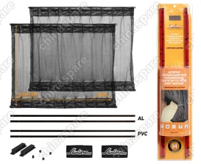 ASPS-S-09 Шторки солнцезащитные раздвижные М ДхВ: 60х42-47см.