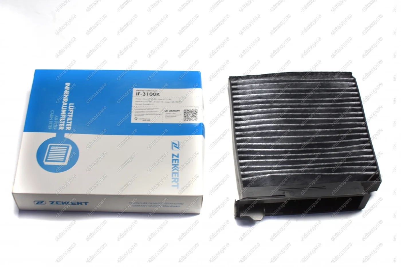 Фильтр салонный угольный «Zekkert» Renault Logan I, Duster I, Sandero I