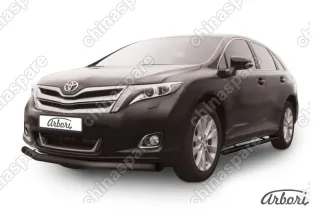 AFZDATVEN02B Защита переднего бампера d76 Arbori черн. для Toyota VENZA 2012-2017