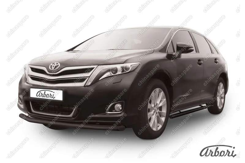 AFZDATVEN04B Защита переднего бампера d57 Arbori черн. для Toyota VENZA 2012-2017