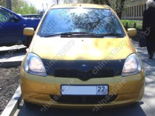 NLDSTOVIT0312 Дефлектор капота темный TOYOTA VITZ/YARIS 2003-2005