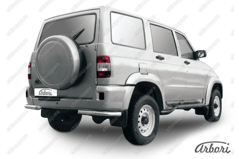 AFZDAUP11 Уголки d57 Arbori нерж. сталь для UAZ PATRIOT 2005-2014