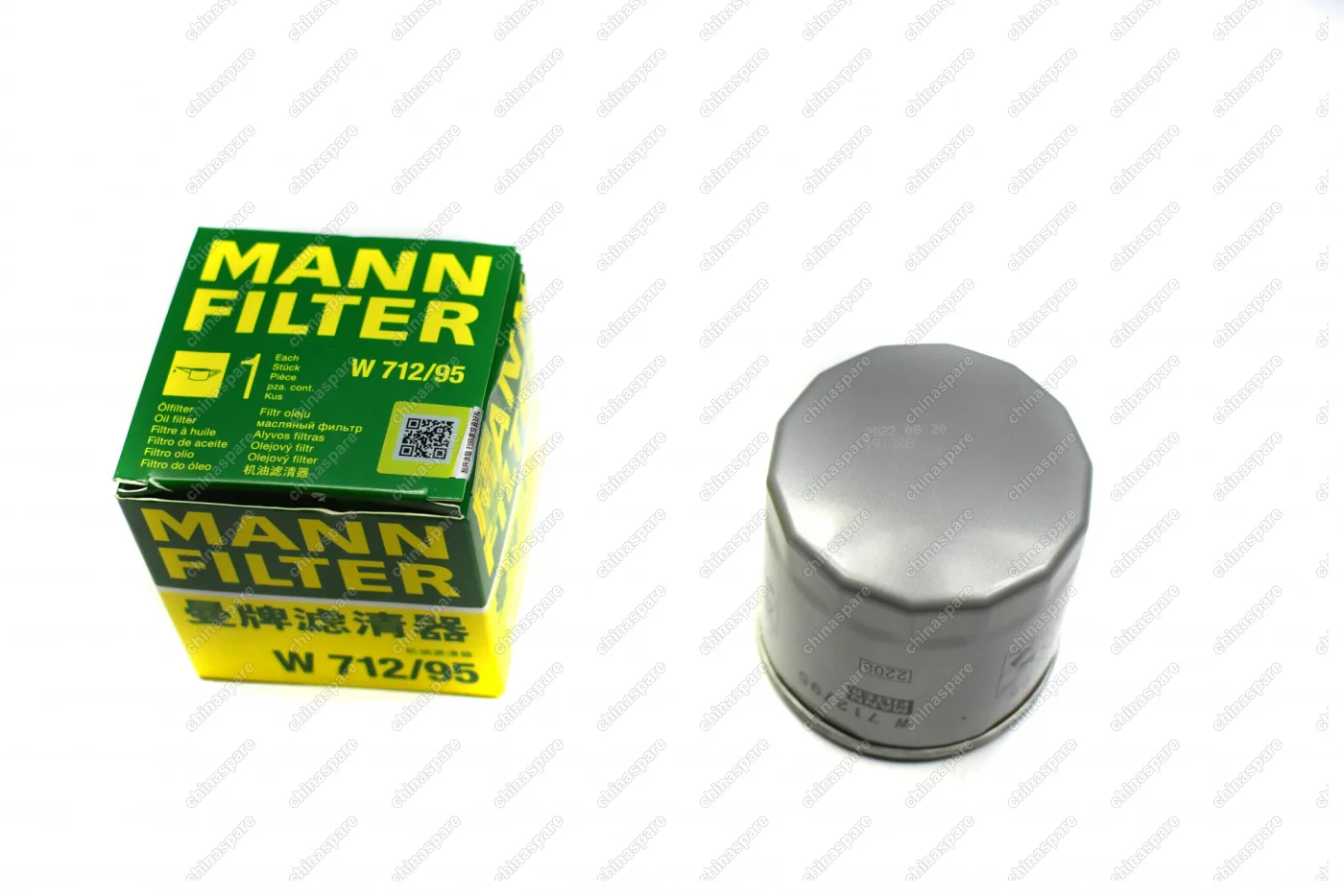 Фильтр масляный «MANN» Audi A1 8X, A3 8V, A4 B9, Q3 8U / Seat Leon III-IV, Ibiza IV, Toledo IV / Skoda Rapid, Octavia III-IV, Fabia III