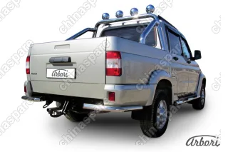 AFZDAUPPIC09 Уголки d57 Arbori нерж. сталь для UAZ PICKUP 2007-2014