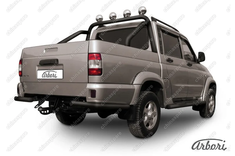 AFZDAUPPIC09B Уголки d57 Arbori черн. для UAZ PICKUP 2007-2014
