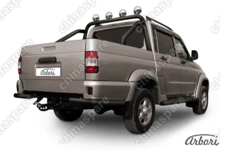 AFZDAUPPIC09B Уголки d57 Arbori черн. для UAZ PICKUP 2007-2014