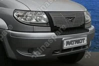 UAZP922139 Декоративный элемент решетки радиатора d10 (1 элемент из 14 трубочек) "UAZ Patriot" 2009-2015 хром