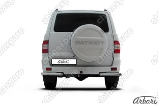 AFZDAUP1409 Уголки d57 Arbori нерж. сталь для UAZ PATRIOT 2014-нв