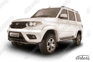 AFZDAUP1404B Защита переднего бампера d57 Arbori черн. для UAZ PATRIOT 2014-нв