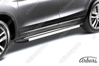 ALLS1250 Порог алюминиевый Arbori Luxe Silver 1250 без крепежа