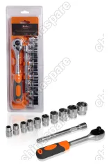 AT-12-29 Набор головок с трещоткой 3/8 дюйма DR 72Т 12пр.