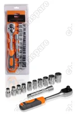 AT-12-36 Набор головок с трещоткой 1/2 дюйма DR 72Т 12пр.