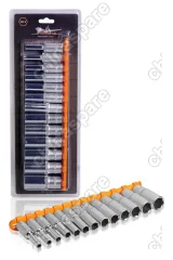 AT-13-28 Набор головок торцевых 3/8 дюйма DR шестигранных глубоких 13пр.