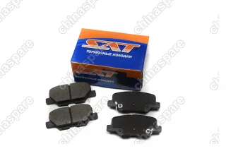 Колодки тормозные задние SAT (комплект) Changan CS35 Plus (механический ручник)