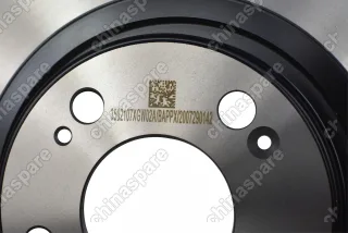 Диск тормозной задний Haval Jolion 4WD 4B15D