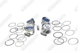 Поршни ремонтные Chery Tiggo Great Wall Hover 4G64 +0,5 (комплект, пальцы, кольца)