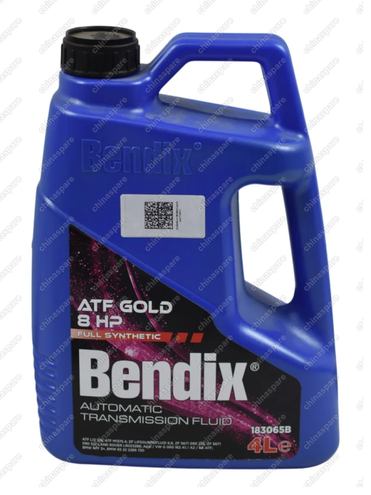 Масло трансмиссионное Bendix Gold 4L ATF 8 HP L12 108; ATF M1375.4; ZF LIFEGUARDFLUID 6,8, ZF S671 090 255, ZF S671 090 31